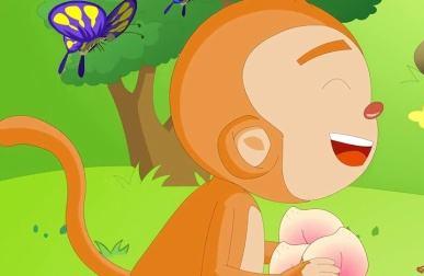 猴子和熊种桃树的故事