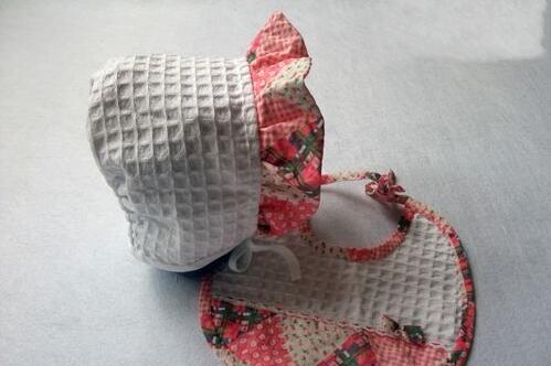 宝宝遮阳帽裁剪图