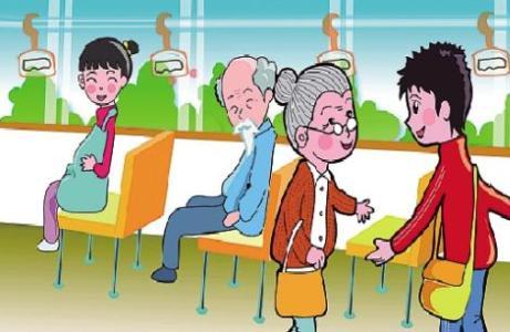 小猫让座的故事