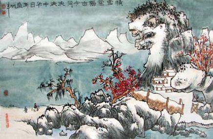 柳梢青茅舍疏篱古诗带拼音版