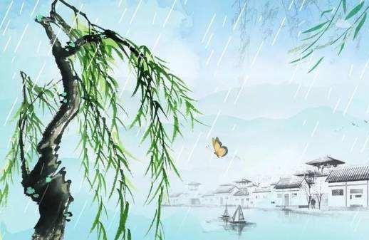 风入松听风听雨过清明拼音版翻译