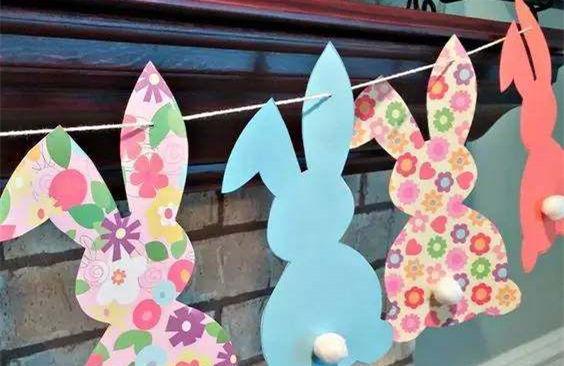 万圣节可爱小兔彩色挂饰制作方法
