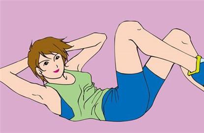 仰卧起坐减肥效果好吗 详解仰卧起坐正确姿势