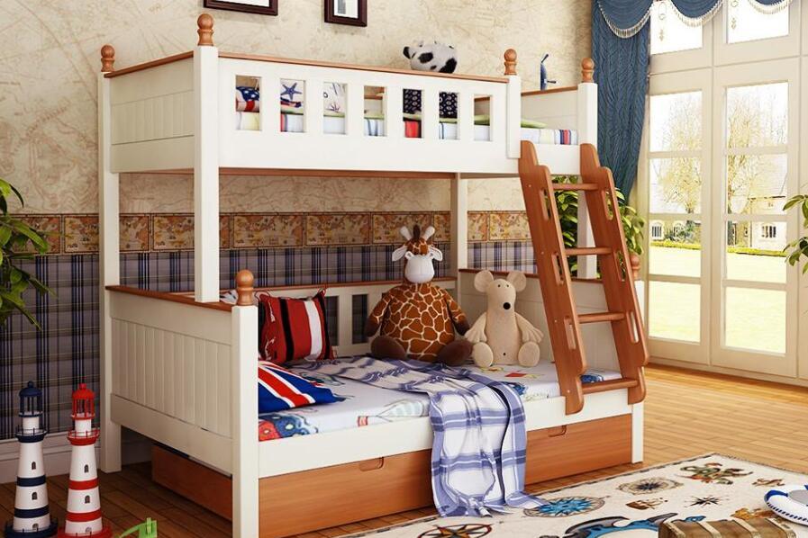 儿童上下床怎么摆放好