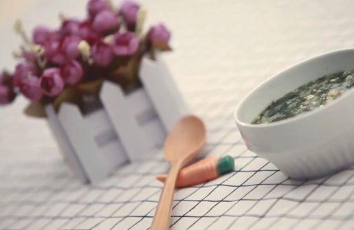 紫菜豆腐粥的做法 宝宝补钙补碘好帮手