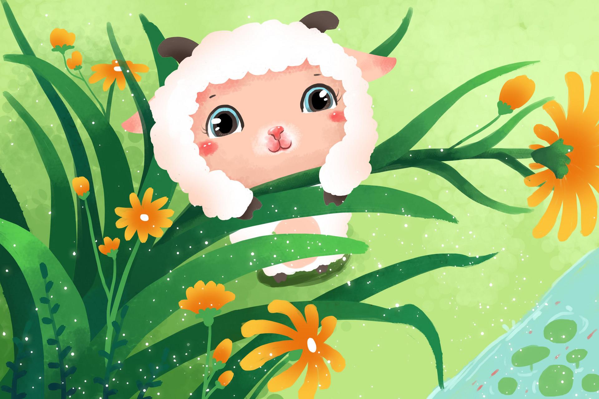 七只小羊和狼的故事