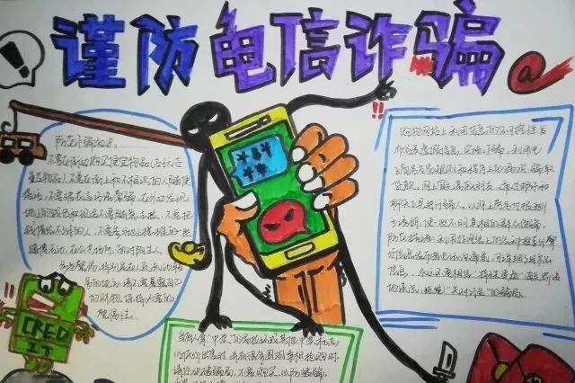 防诈骗手抄报图片大全