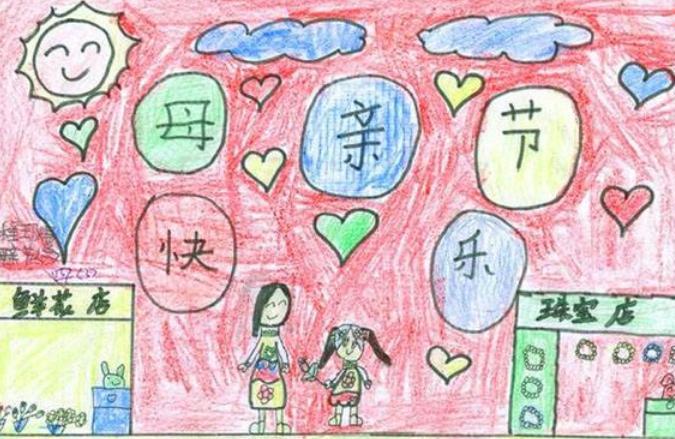 2019幼儿园母亲节的画大全 怎样画一幅母亲节送给妈妈的画