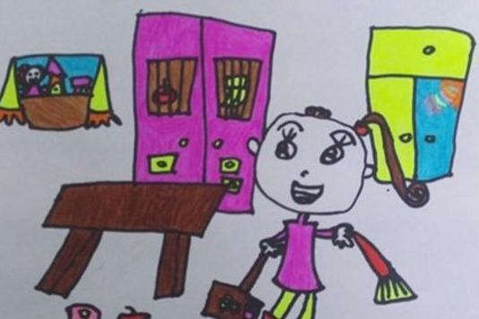 以劳动为主题的儿童画有哪些