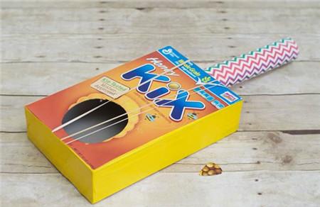 环保纸盒吉他制作方法