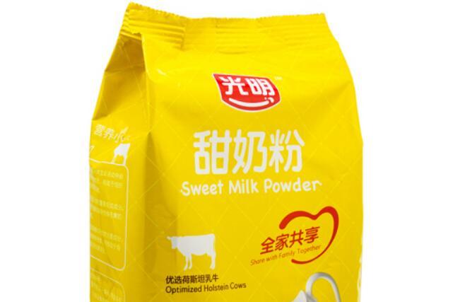 光明甜奶粉多少钱一包