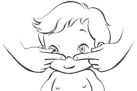 宝宝鼻塞流鼻涕推拿手法