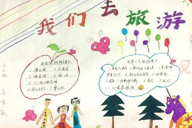 旅游手抄报图片大全