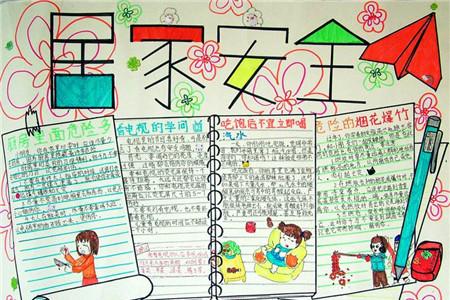 居家安全手抄报图片大全