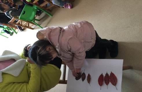 小班小树叶找妈妈美术教案