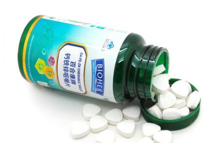 精子不液化可以吃百合牌钙铁锌咀嚼片吗