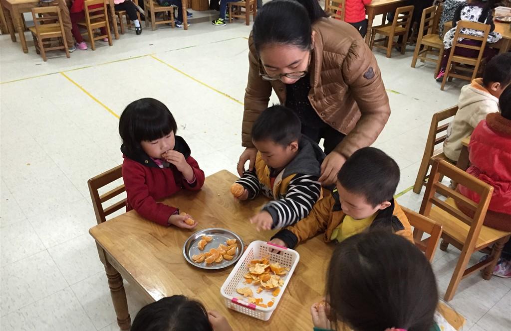 幼儿园小班酸酸甜甜的橘子教案