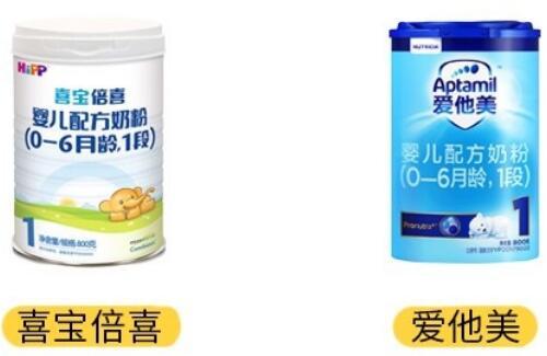 爱他美奶粉和喜宝倍喜奶粉哪个更营养