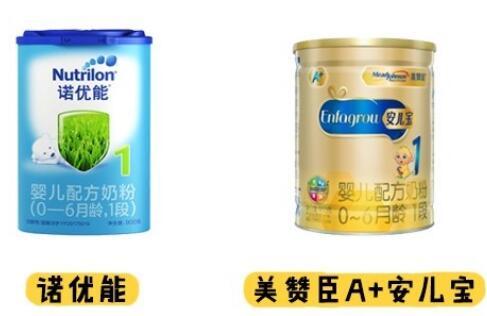 美赞臣奶粉和诺优能奶粉哪个营养更好
