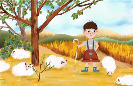 童话故事有哪些：牧人与小狼
