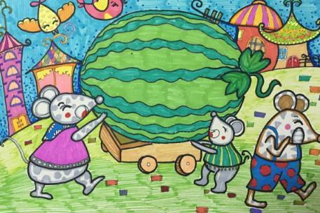 2020年鼠年儿童画图片 可爱小老鼠怎么画图片大全