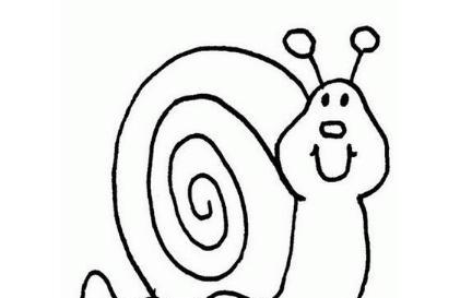 关于蜗牛的简笔画图片大全 可爱的蜗牛简笔画图片大全