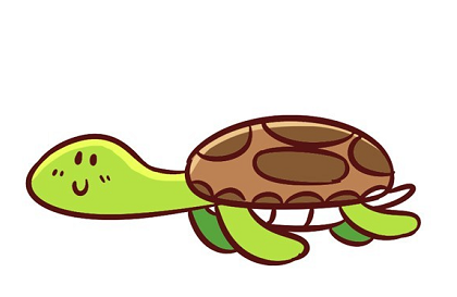 如何画小乌龟简笔画步骤图片