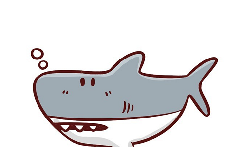 如何画鲨鱼简笔画步骤 幼儿园画鲨鱼的简笔画步骤