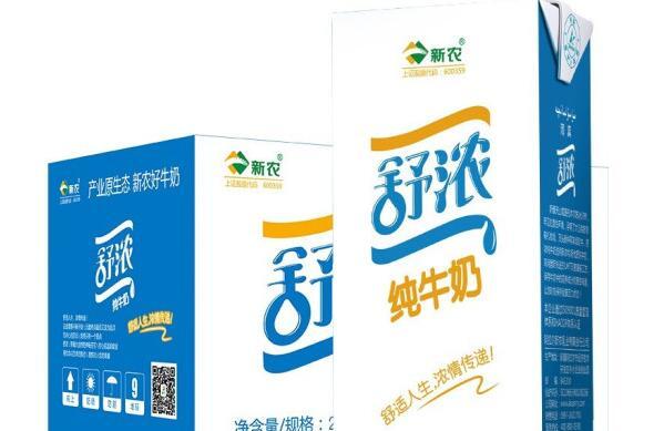 新农舒浓纯牛奶怎么样