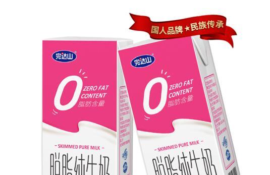 完达山脱脂纯牛奶怎么样