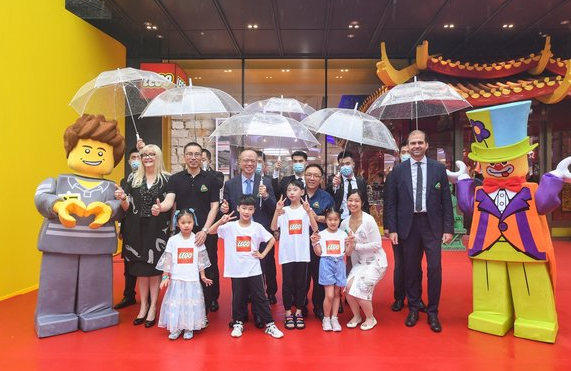 杭州全新乐高品牌旗舰店开业 以创意玩乐体验致敬当地传统文化