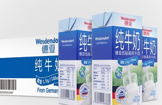 德亚低脂高钙牛奶价格