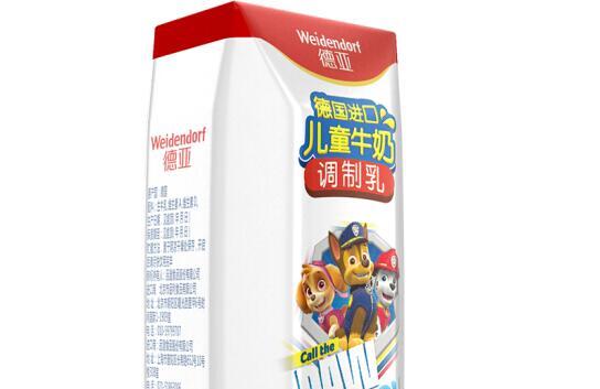 德亚儿童牛奶调制乳含糖吗