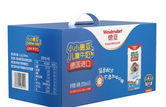 德亚儿童牛奶调制乳和纯牛奶的区别