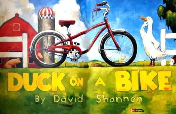Duck on a Bike鸭子骑车记英文绘本