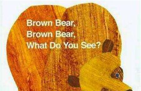 棕色的熊英文原版绘本