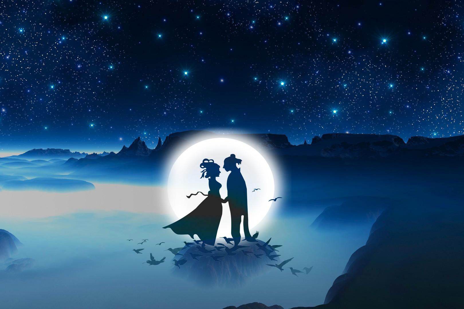 七夕写给女朋友的贺卡短句