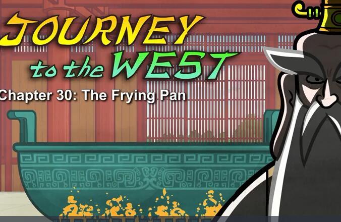 《Journey to the west西游记》英文版动画片108集音频+视频+pdf资源