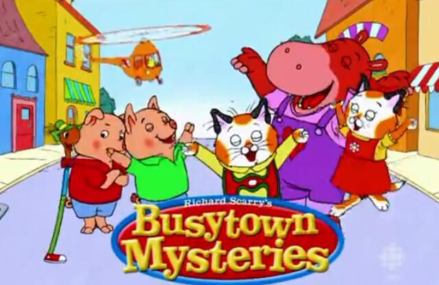 忙忙碌碌镇busytown mysteries英文版动画片全集51集视频资源