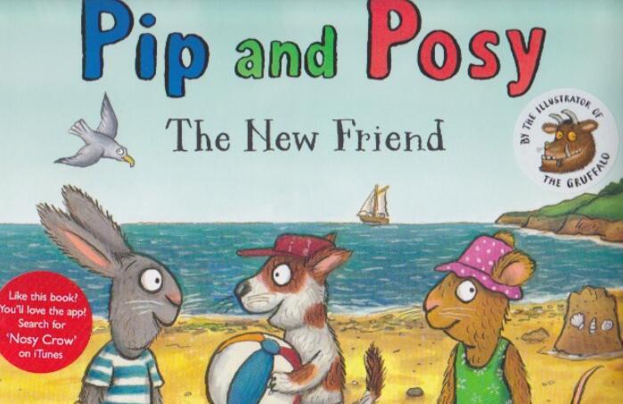 Pip and Posy系列：The New Friend绘本PDF版百度网盘下载