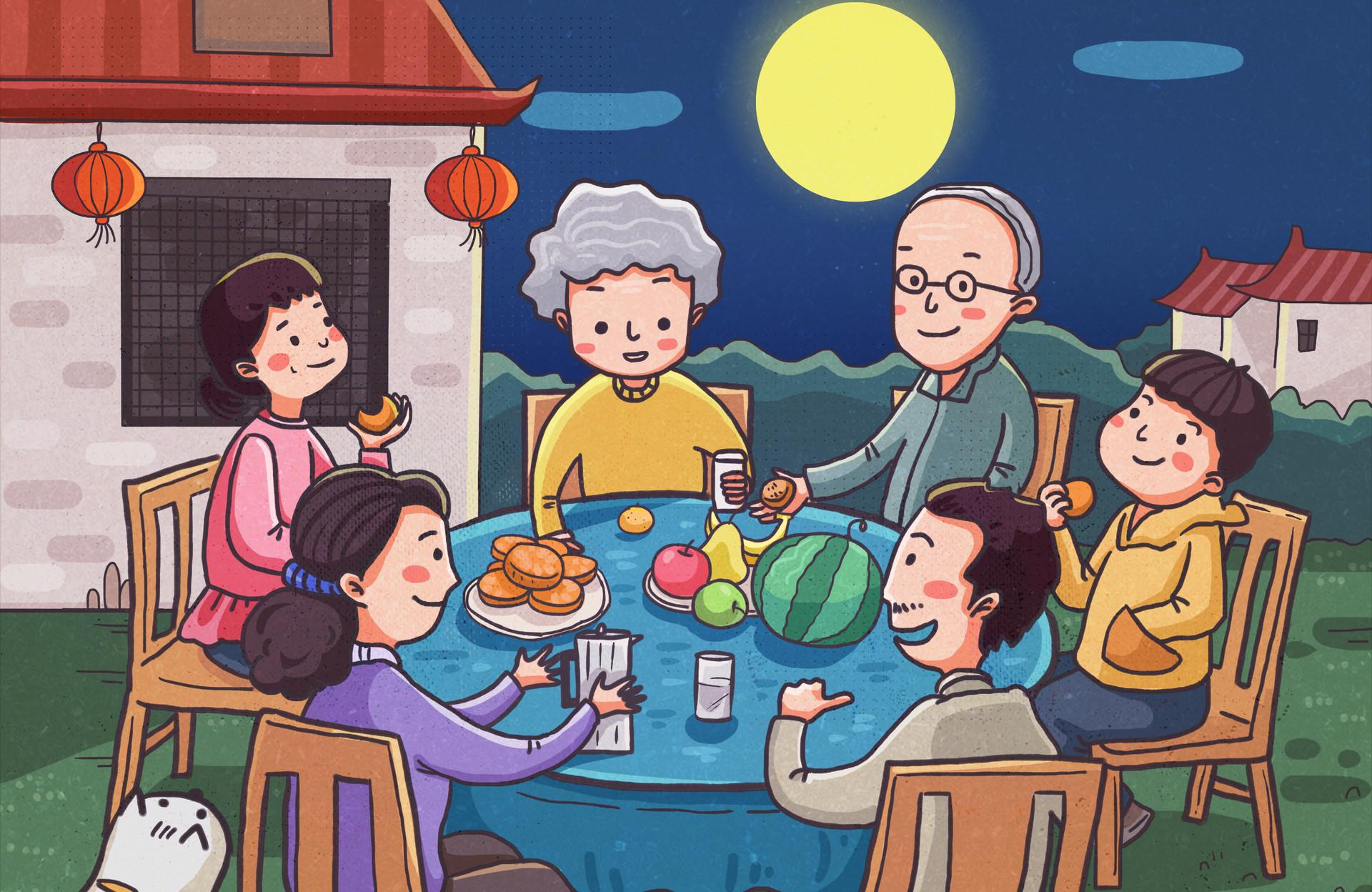 上海中秋节吃什么传统食品