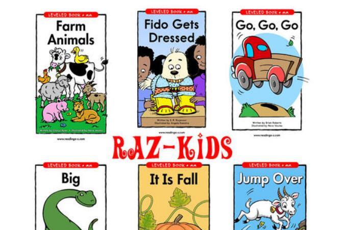 RAZ KIDS全套绘本PDF+音频百度网盘免费下载