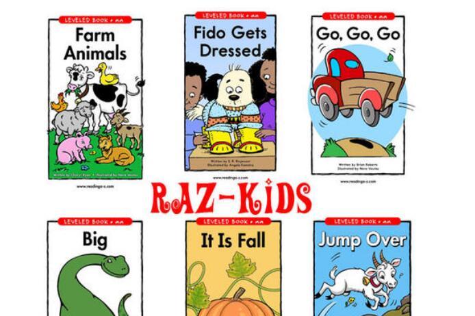 RAZ KIDS全套绘本PDF+音频百度网盘免费下载