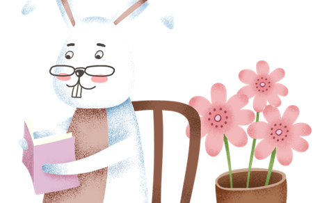 眼镜兔子的故事