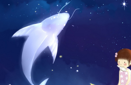 小鲸鱼找幸福的童话故事