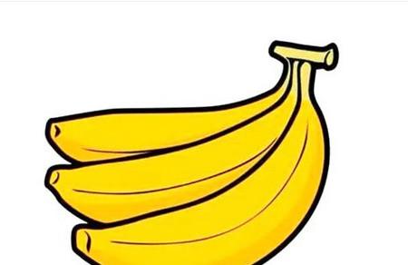 香蕉简笔画怎么画涂颜色