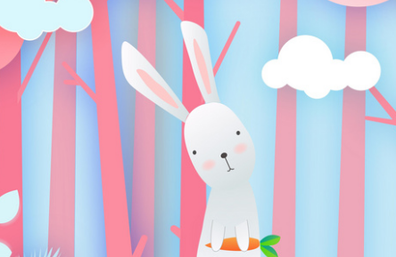 小兔孵蛋的童话故事