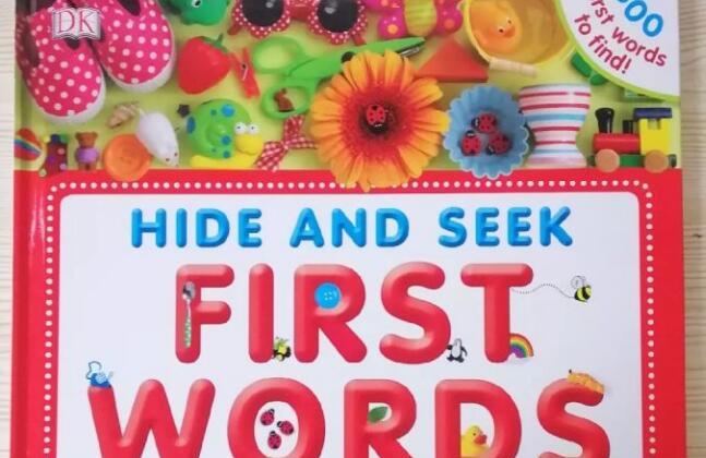 DK幼儿单词认知书《Hide and Seek First Words》pdf资源免费下载