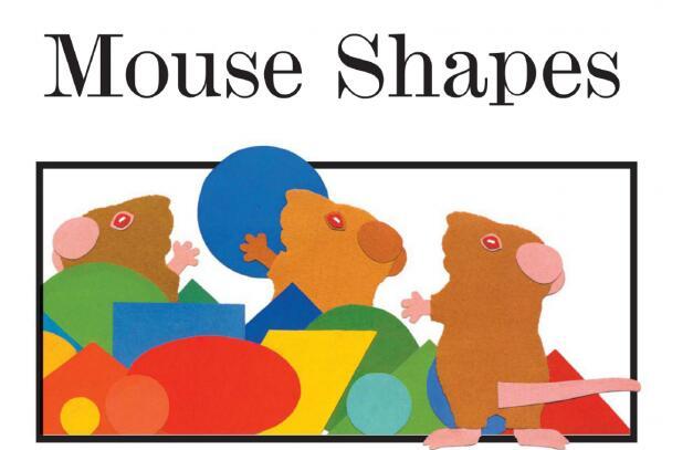 《Mouse Shapes》经典形状认知绘本pdf+音频资源免费下载