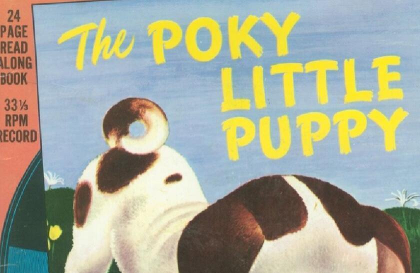 《The Poky Little Puppy》慢吞吞的小狗英文绘本音频+图片资源免费下载
